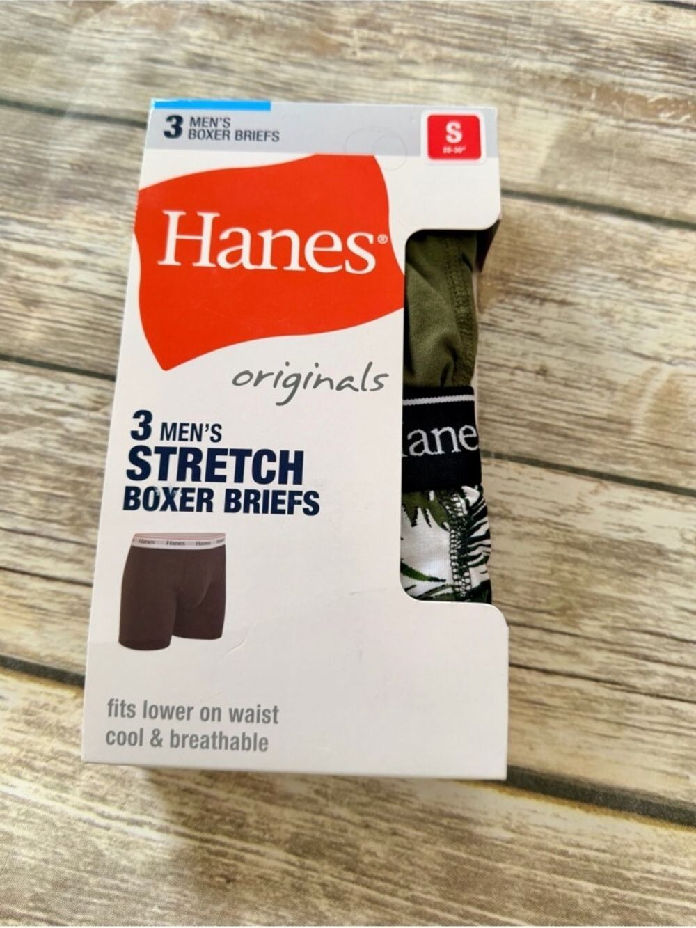 NEW 3 PK HANES-SMALL